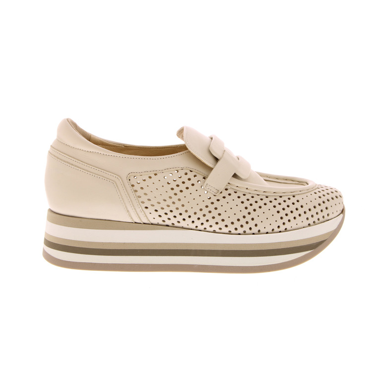 Softwaves mocassins ecru 1