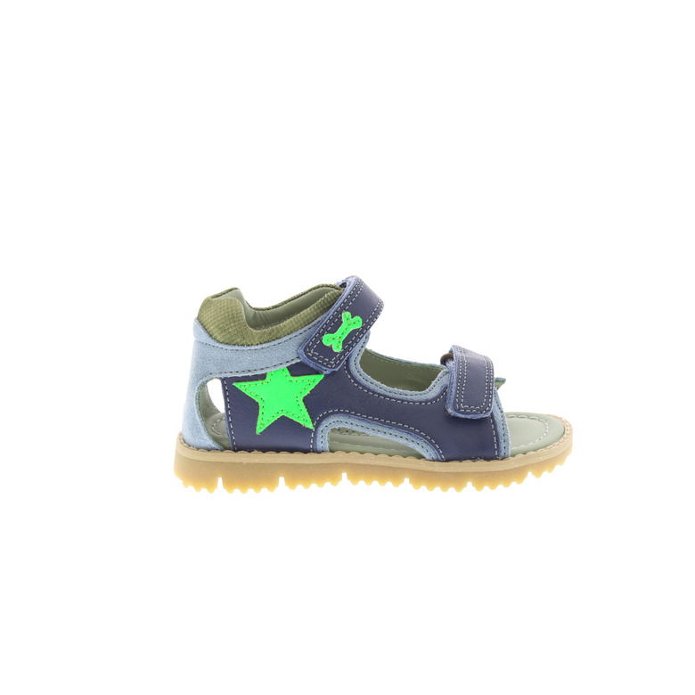 Stones And Bones sandalen blauw 1