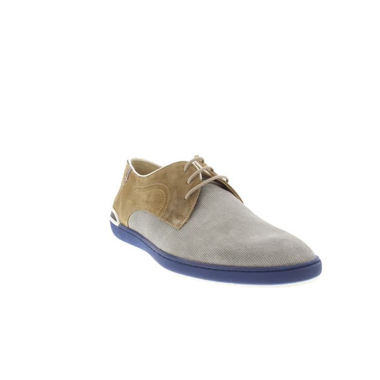 Floris Van Bommel veterschoenen taupe 2