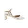 Malori&del Prete 94 sandalen zilver