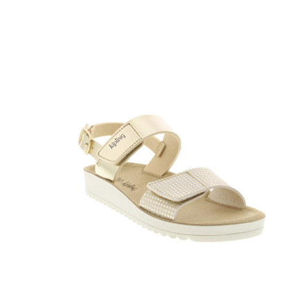 Kipling sandalen goud