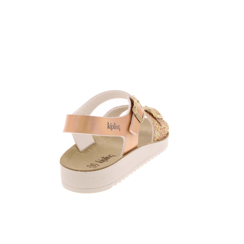 Kipling sandalen roze 4
