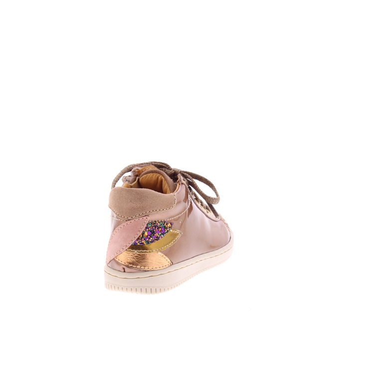 Babybotte veterschoenen roze 4