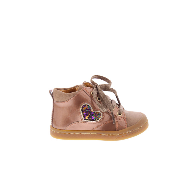 Babybotte veterschoenen roze