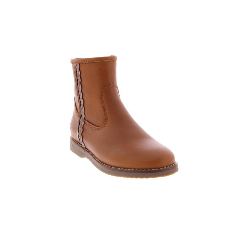 Beberlis hoge schoenen cognac 2