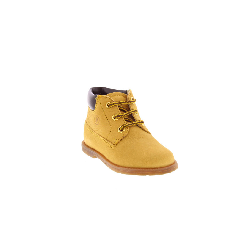 Naturino veterschoenen geel 2