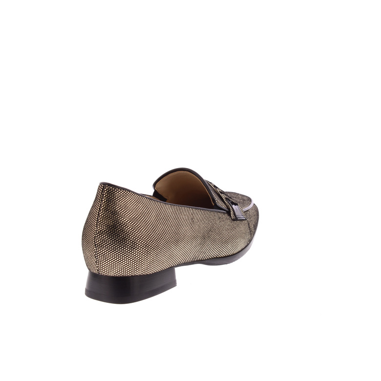 Hassia mokassins & halbschuhe taupe 4