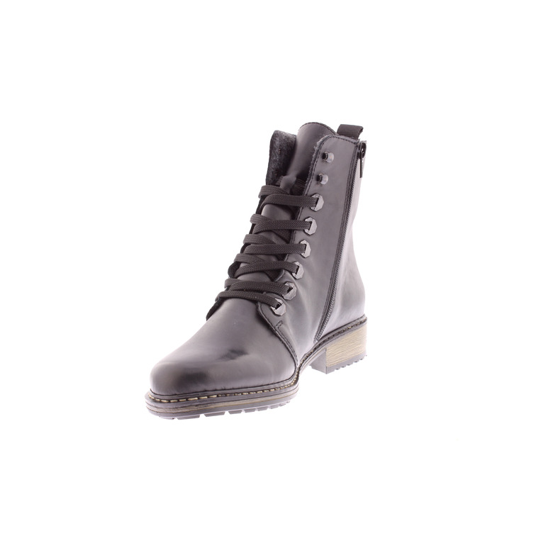 Rieker veterschoenen zwart 3