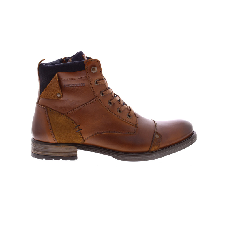 Redskins hoge schoenen cognac