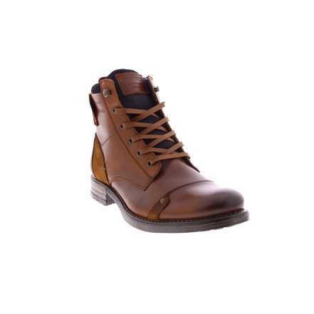 Redskins hoge schoenen cognac