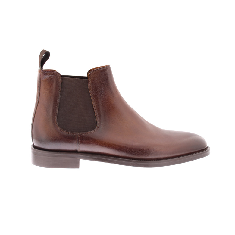 Flecs hoge schoenen cognac 1