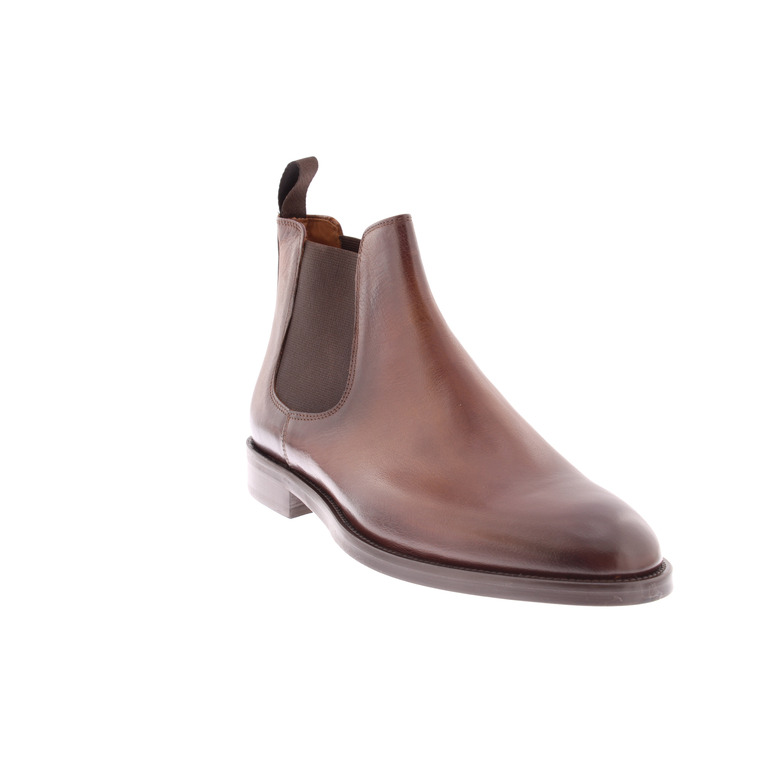 Flecs hoge schoenen cognac 2