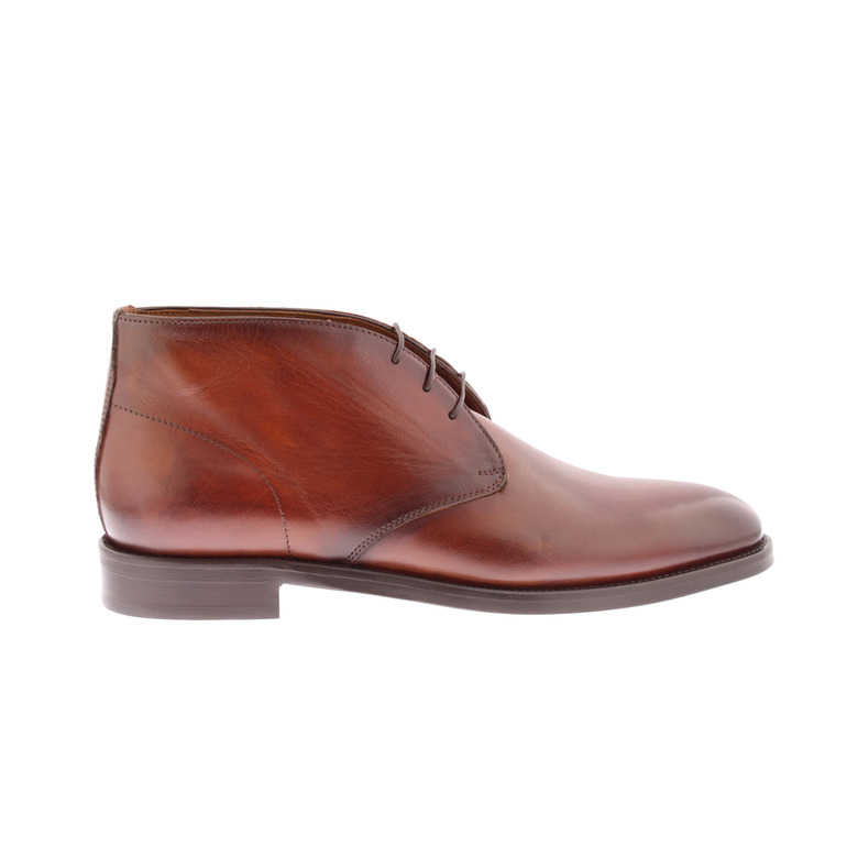 Flecs hoge schoenen cognac