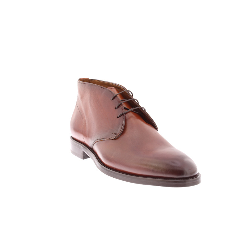 Flecs high shoes cognac 2