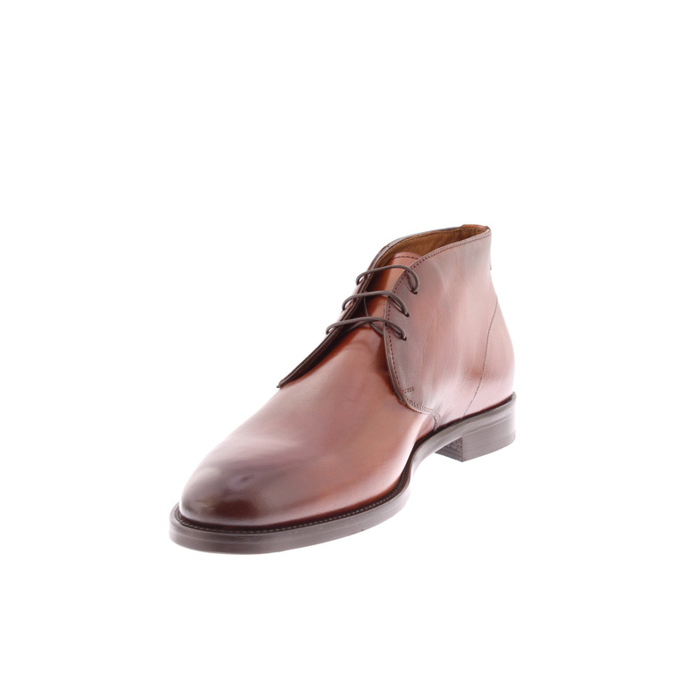 Flecs high shoes cognac 3