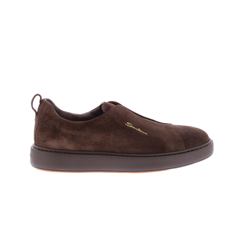 Santoni sneakers bruin