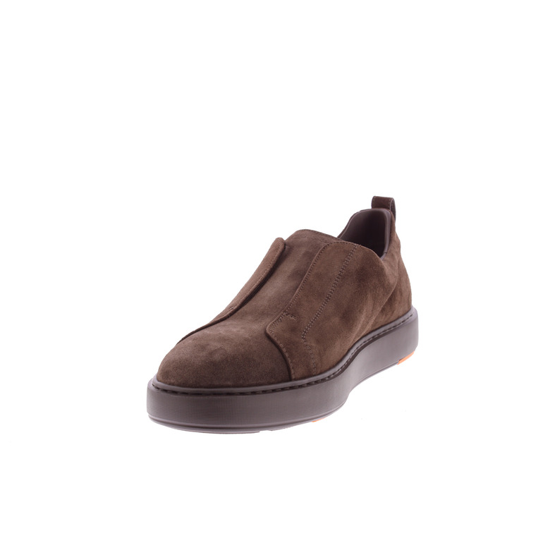 Santoni sneakers bruin 3