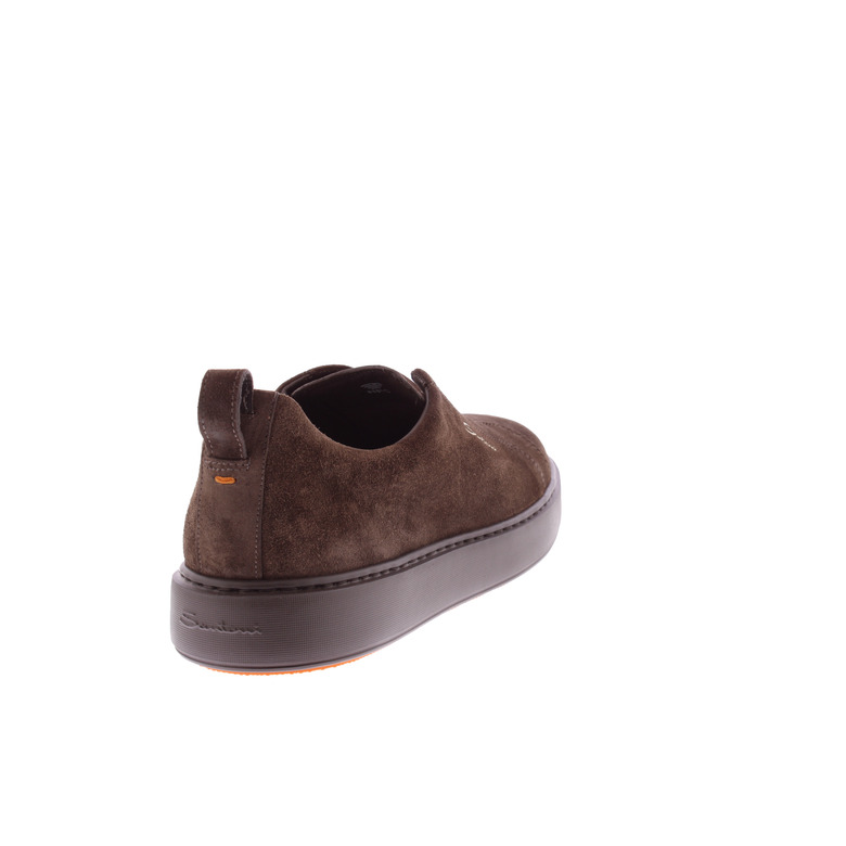 Santoni sneakers bruin 4