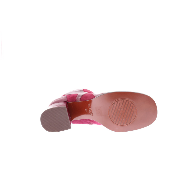 Chie Mihara enkellaarsjes bordeaux 5