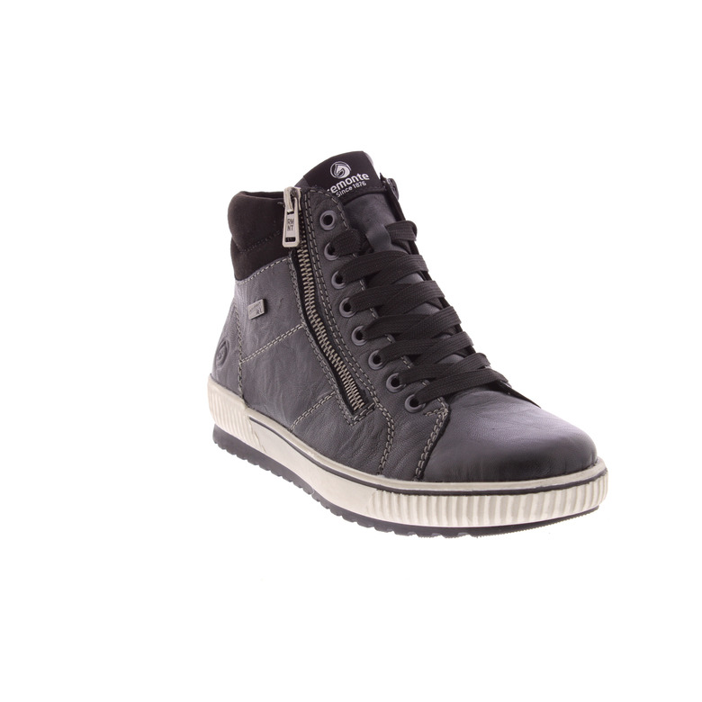 Remonte veterschoenen zwart 2