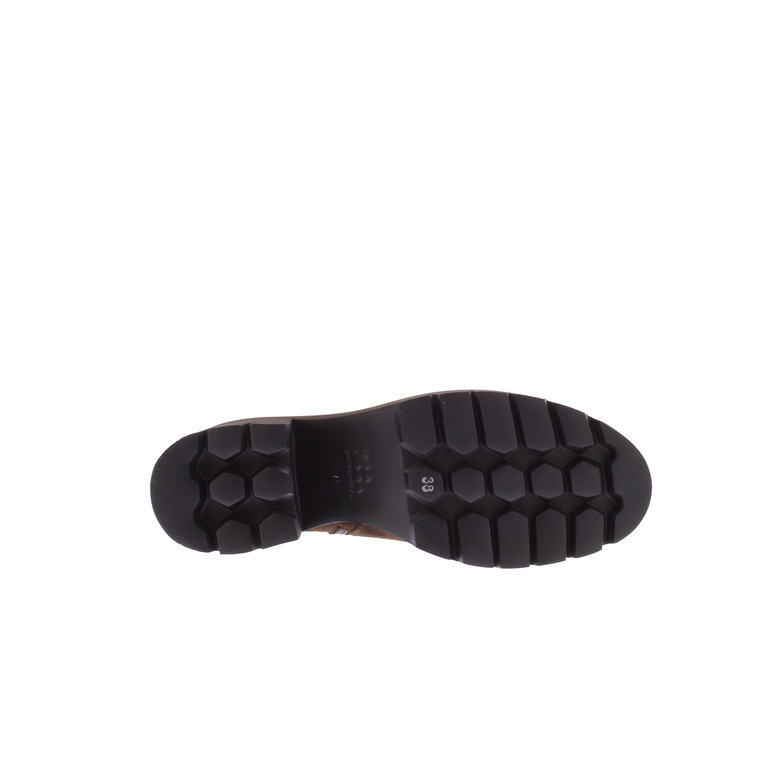 Mat:20 enkellaarsjes bruin 5