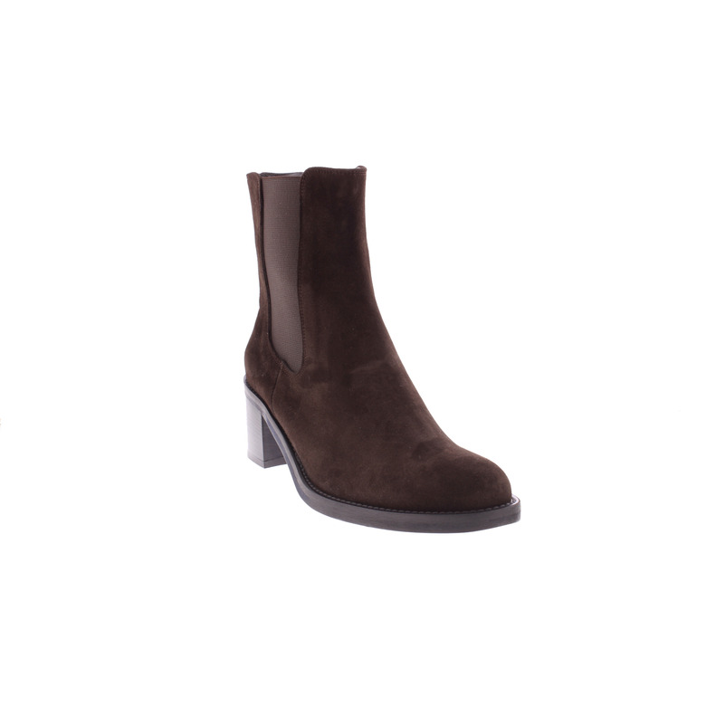 Pascucci enkellaarsjes bruin 2