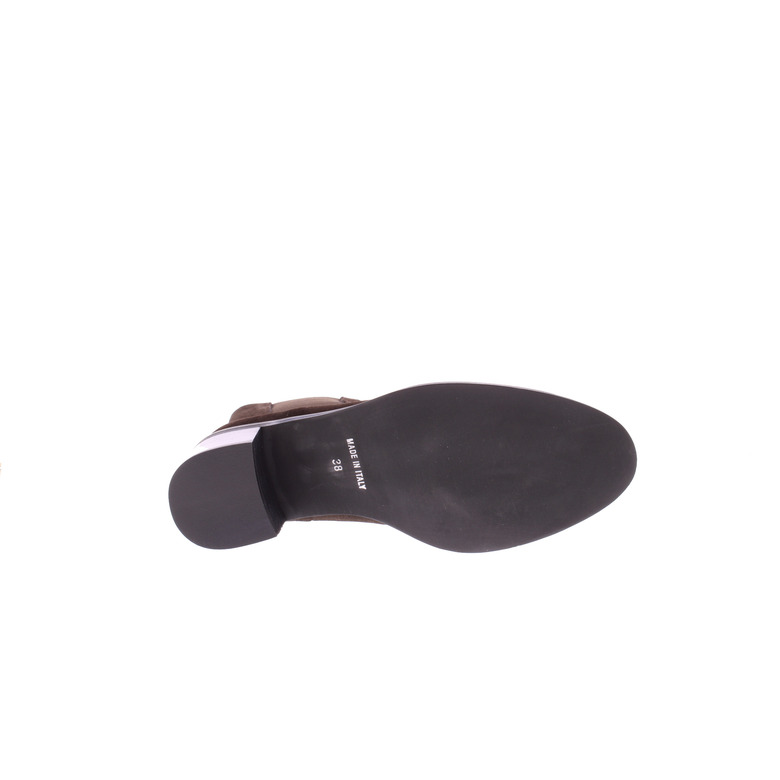 Pascucci enkellaarsjes bruin 5