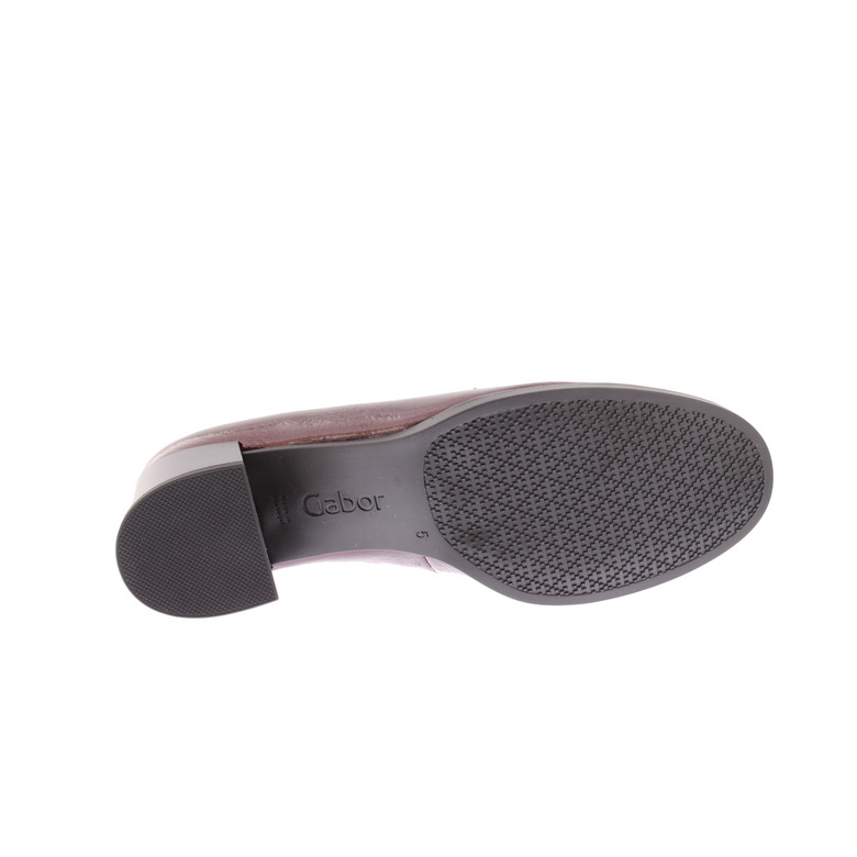 Gabor mocassins & loafers bordeaux 5