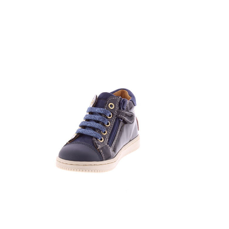 Babybotte veterschoenen blauw 3