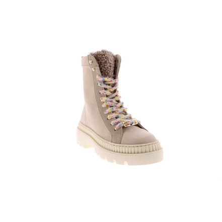 Meline enkellaarsjes beige