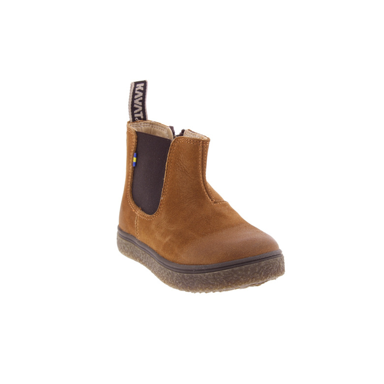 Kavat hoge schoenen cognac 2