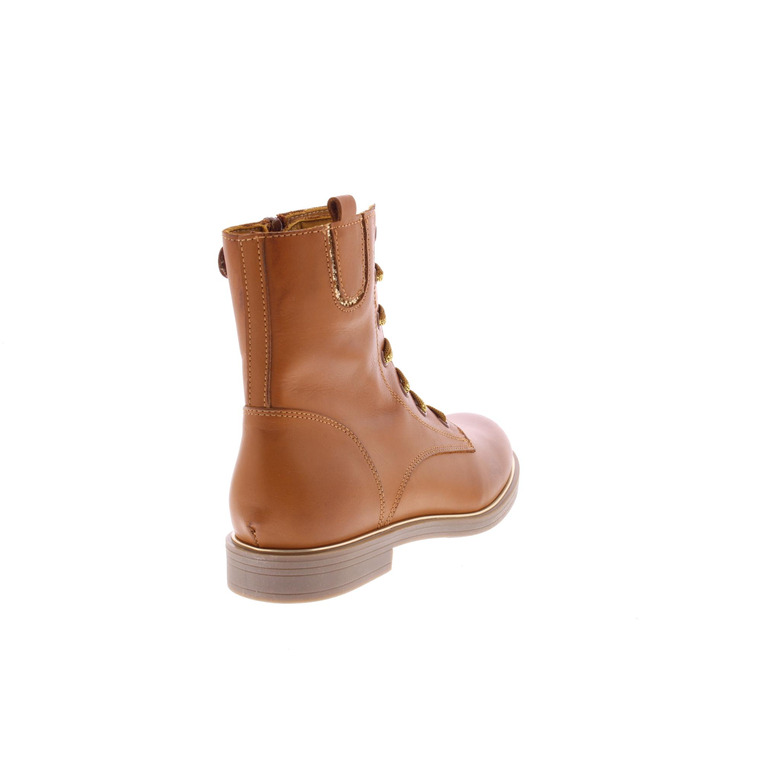 Stones And Bones hoge schoenen cognac 4