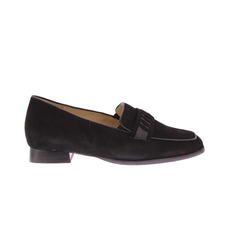 Hassia mocassins & loafers zwart 1