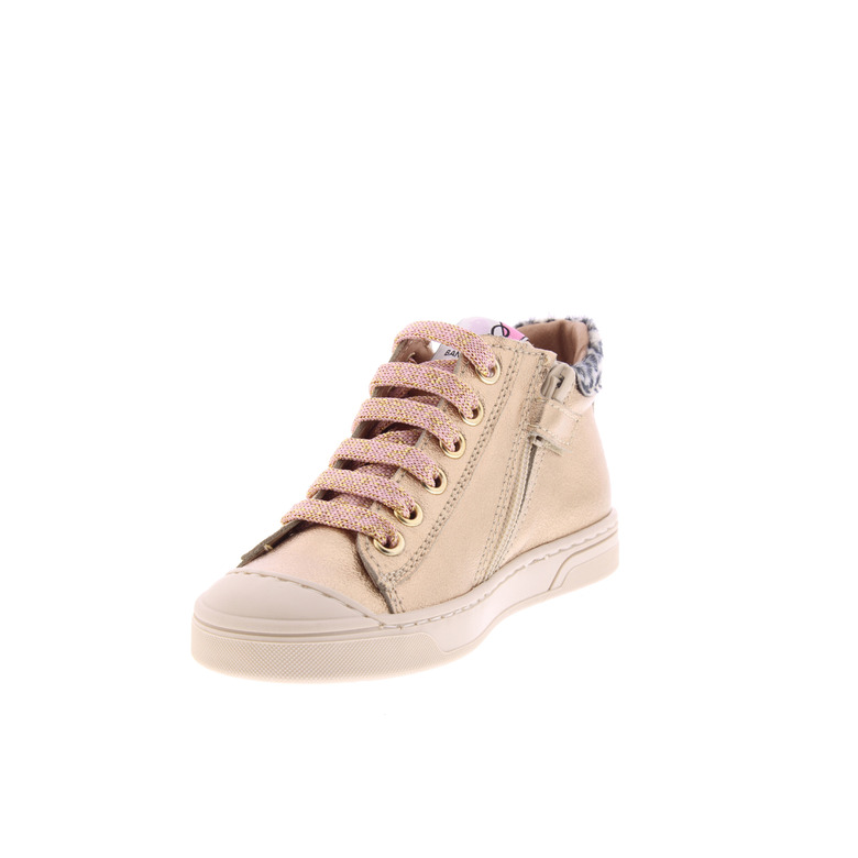Bana & Co hoge schoenen goud 3