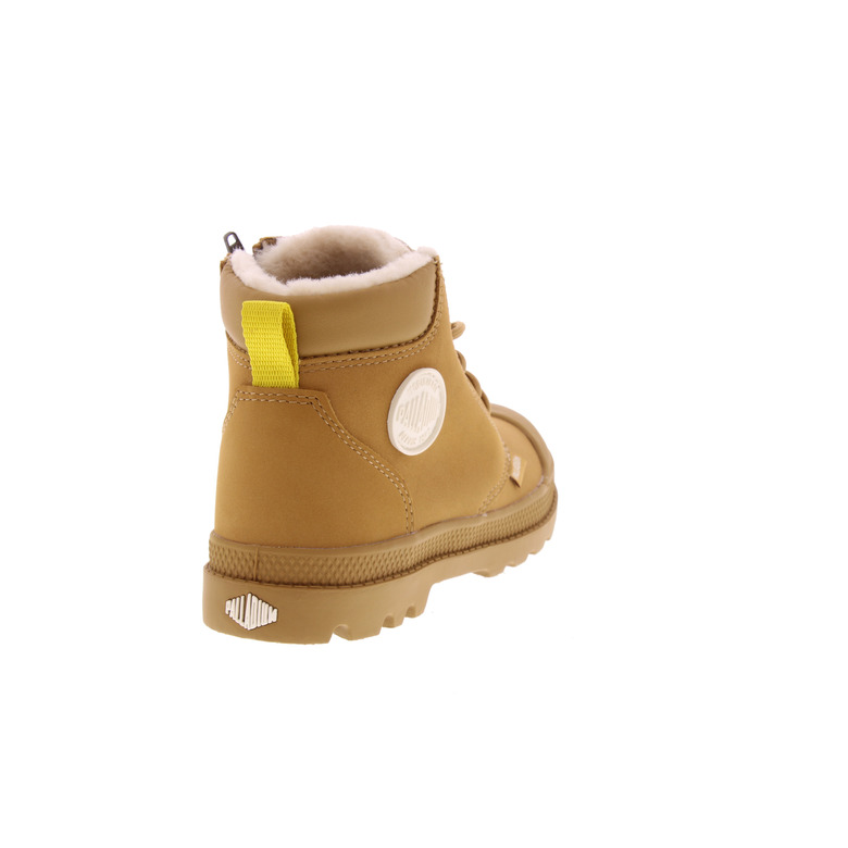 Palladium hoge schoenen camel 4