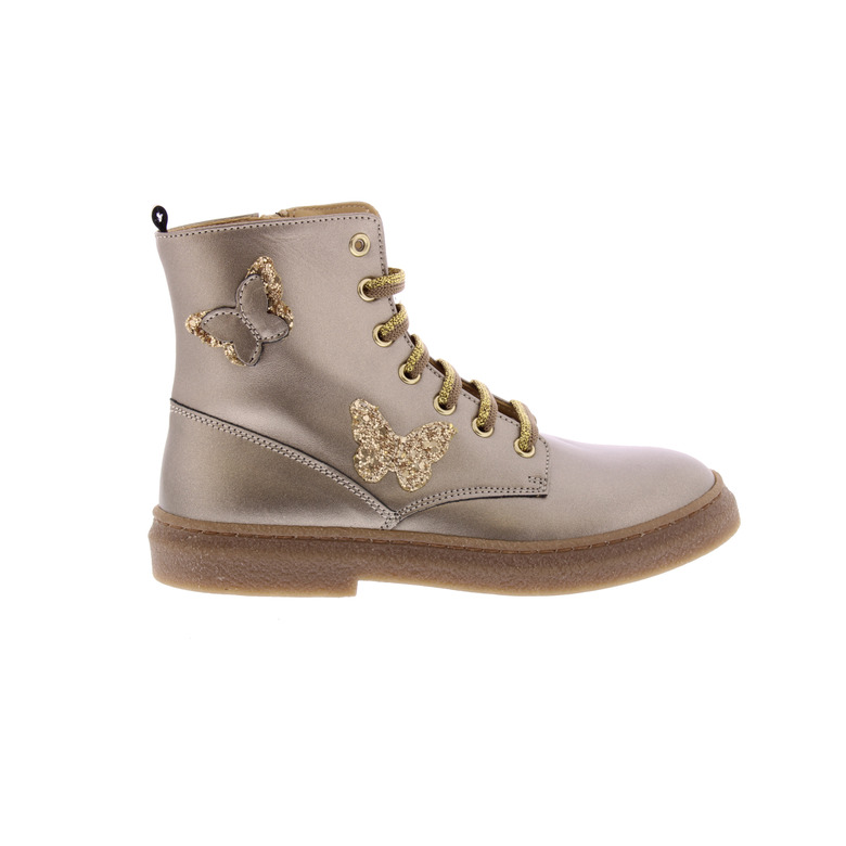 Stones And Bones hoge schoenen goud