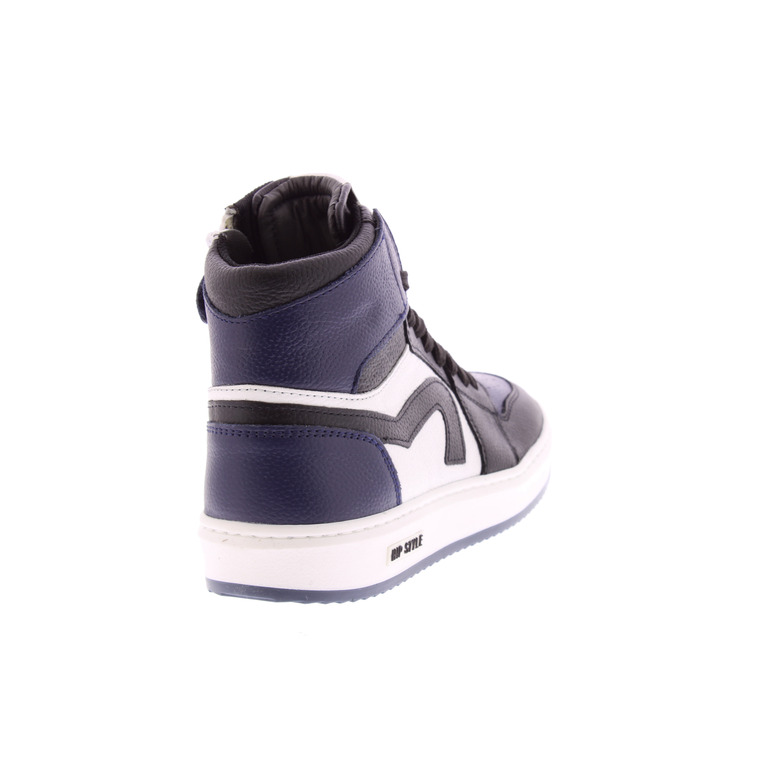 Hip hoge schoenen blauw 4
