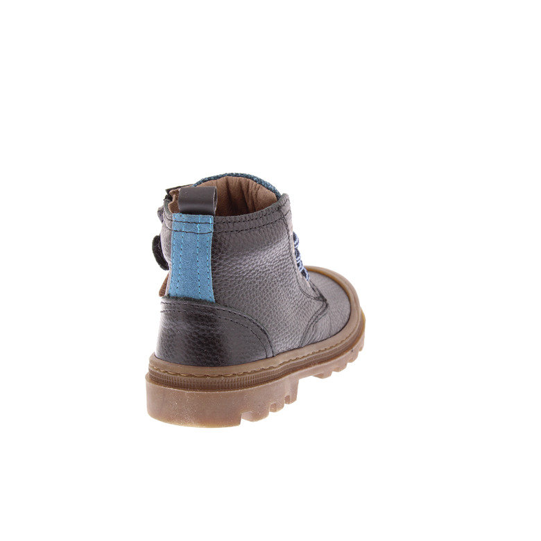 Poldino hoge schoenen zwart 4