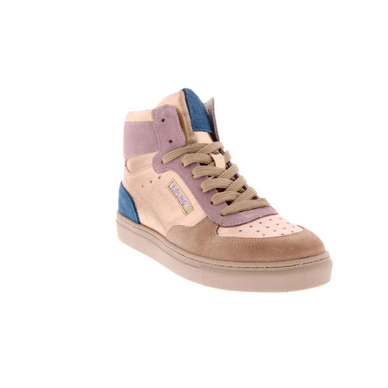 Kipling hoge schoenen roze 2