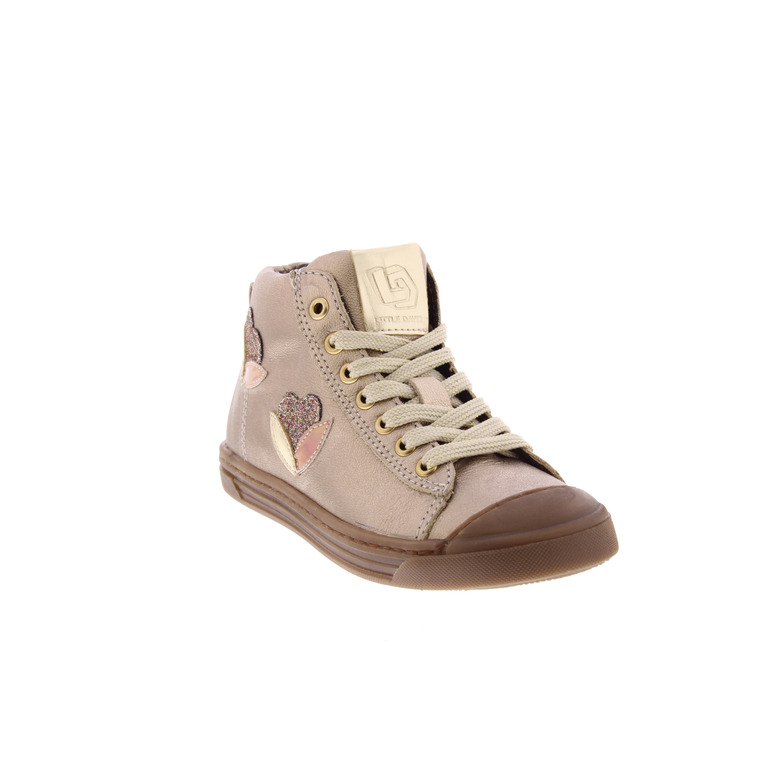 Little David hoge schoenen goud 2