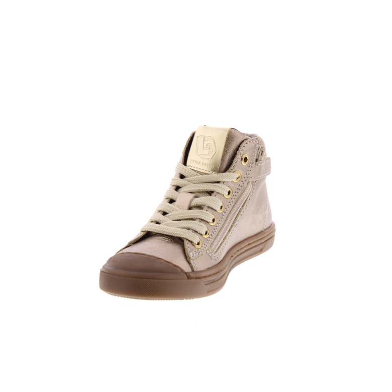 Little David hoge schoenen goud 3