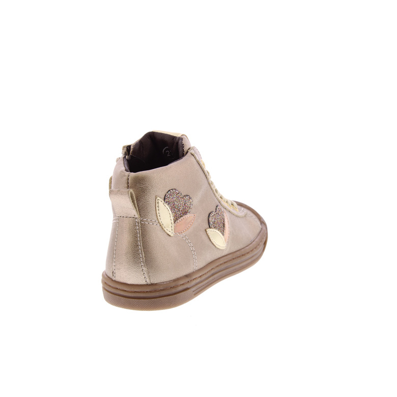 Little David hoge schoenen goud 4