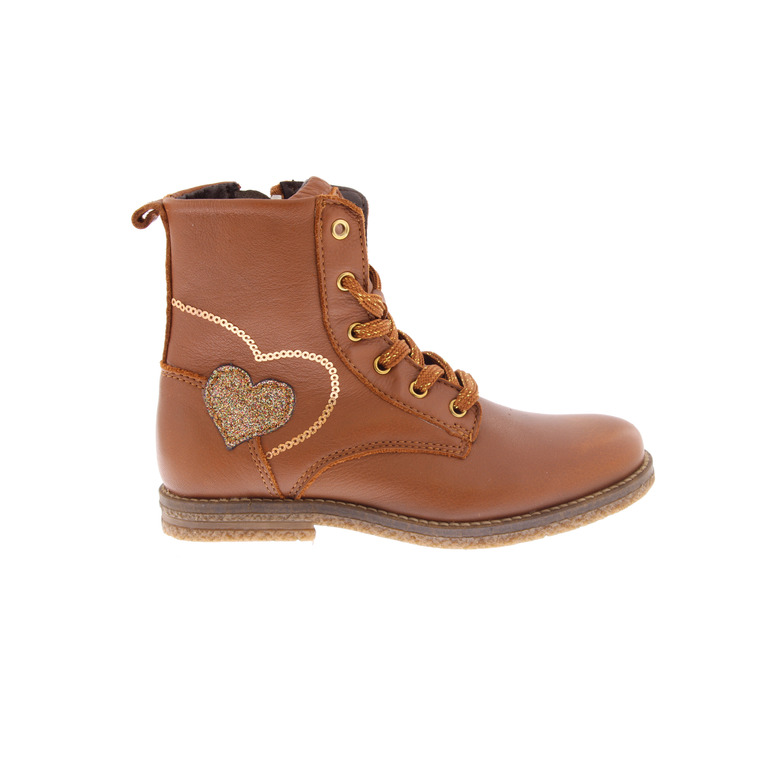 Little David hoge schoenen cognac