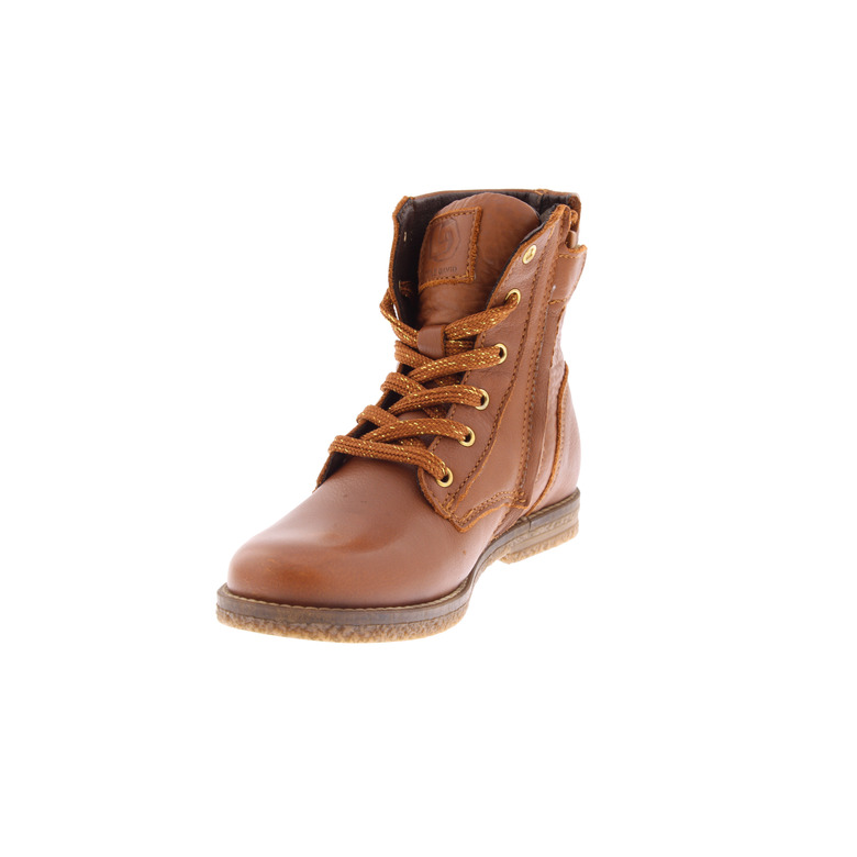 Little David hoge schoenen cognac 3