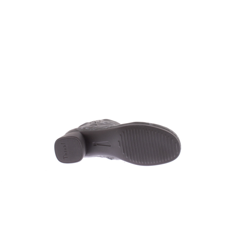 Think! enkellaarsjes zwart 5