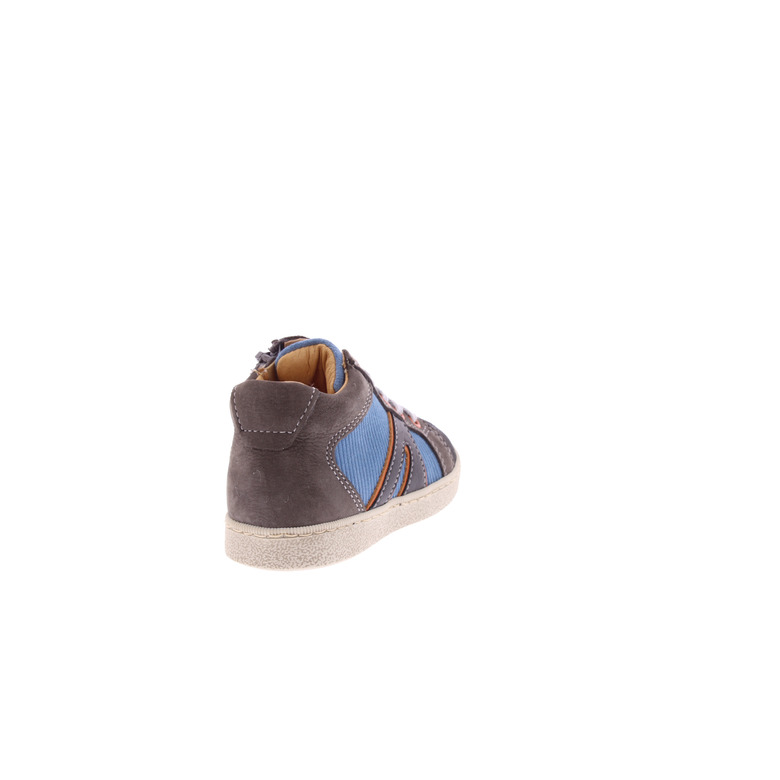 Babybotte veterschoenen blauw 4