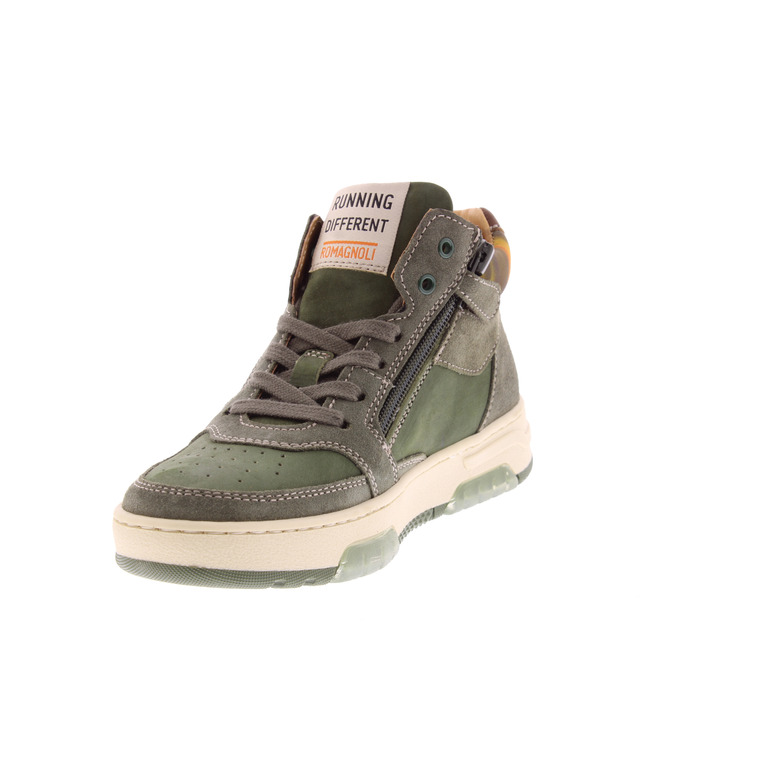 Franco Romagnoli hoge schoenen groen 3