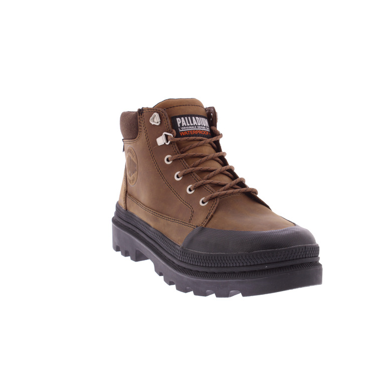 Palladium hoge schoenen bruin 2