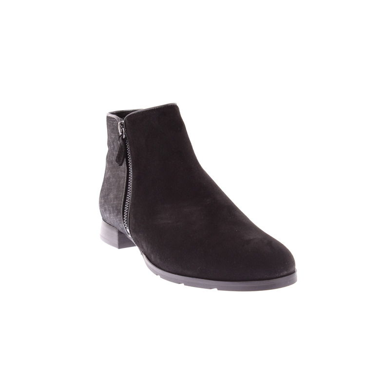 Hassia enkellaarsjes zwart 2