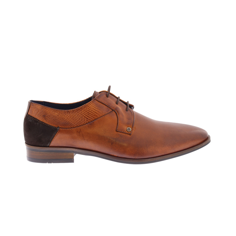 Berkelmans veterschoenen cognac 1